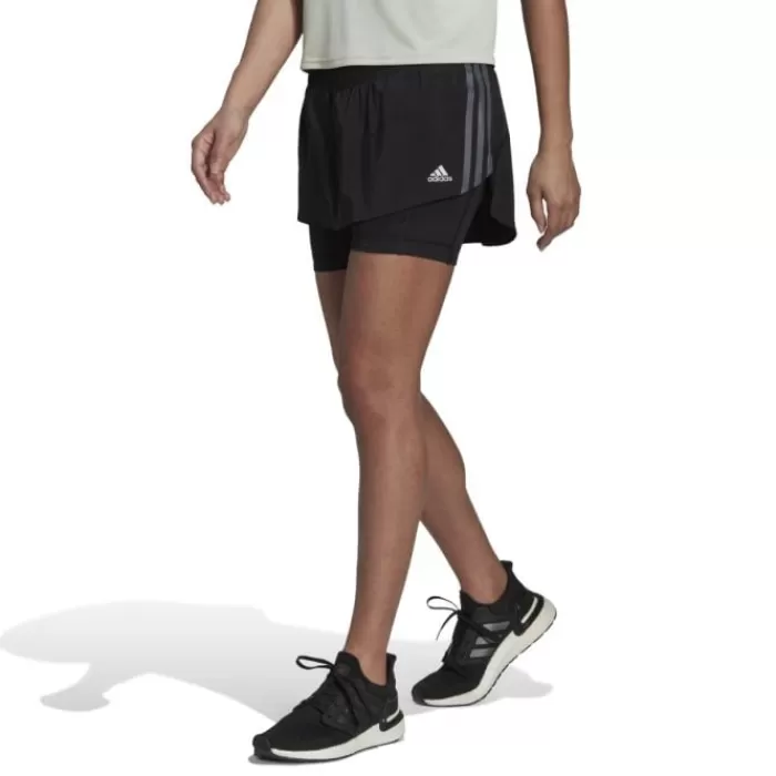 adidas Run Icons 3-Stripes 2-in-1 Skirt