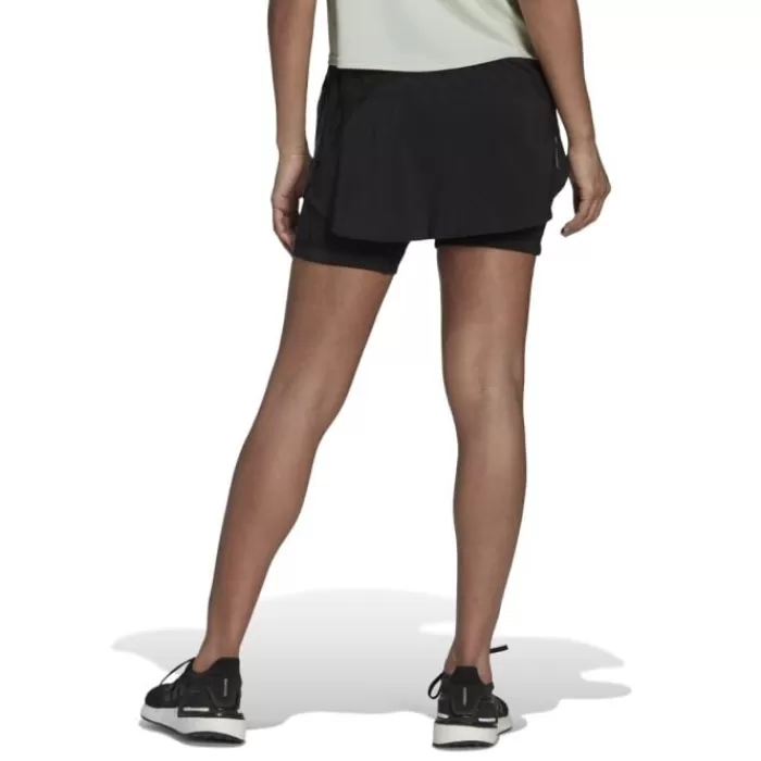 adidas Run Icons 3-Stripes 2-in-1 Skirt