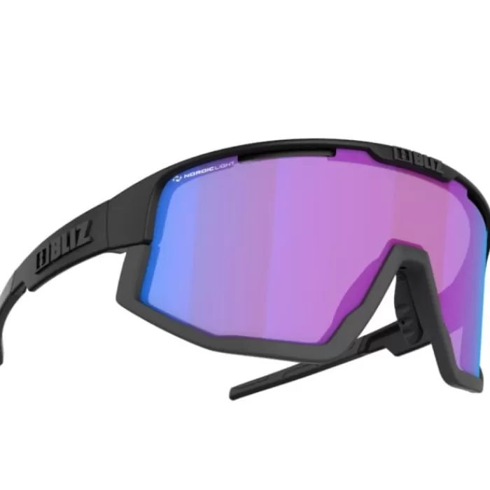 Bliz Active Fusion Matt Black Nordic Light