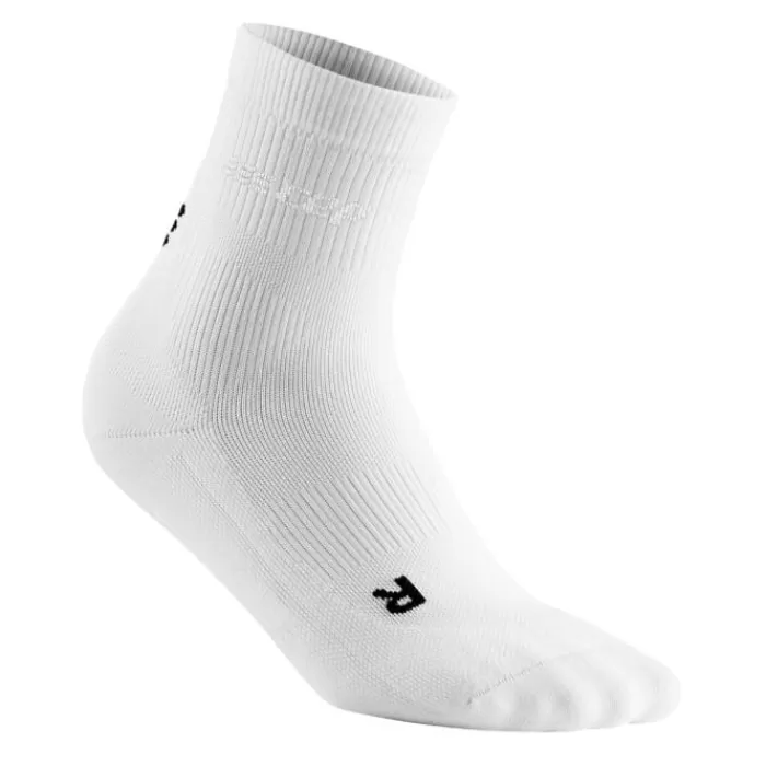 CEP Classic All White Socks Mid Cut