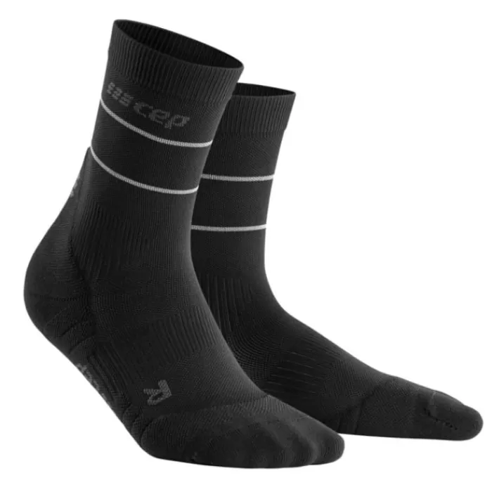 CEP Reflective Mid-Cut Socks