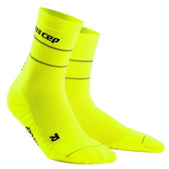 CEP Reflective Mid-Cut Socks