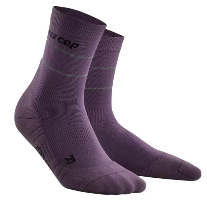 CEP Reflective Mid-Cut Socks