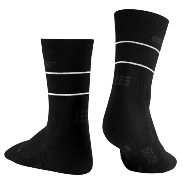 CEP Reflective Mid-Cut Socks