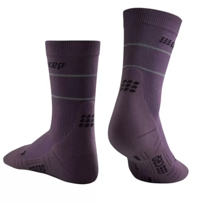 CEP Reflective Mid-Cut Socks