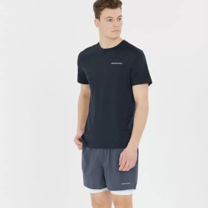 Endurance Abdon Melange Short Sleeve Tee