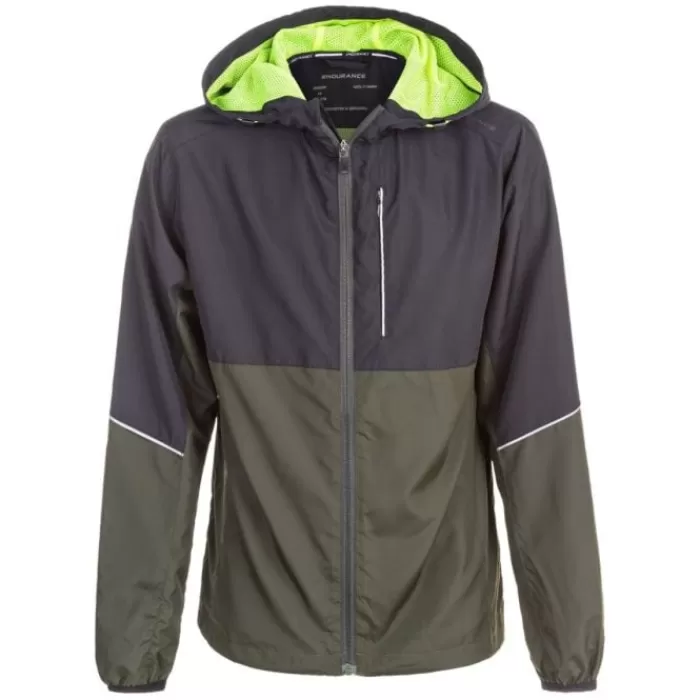 Dzieci Endurance Lassie Running Jacket W/Hood