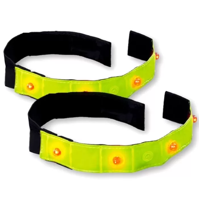 Endurance Reflective Armband With 4 Leds - 2 Pack