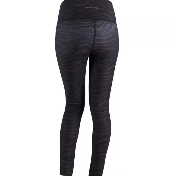 Endurance Summer Print Waist Tights