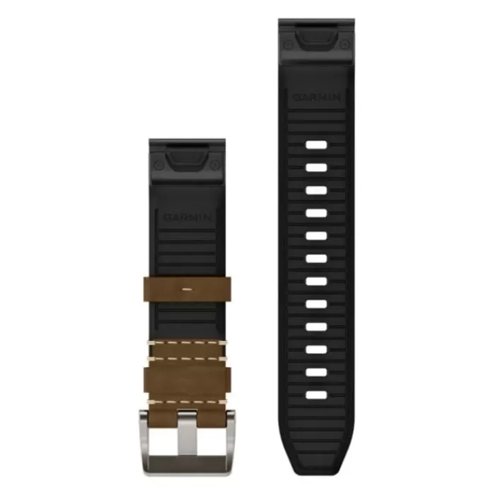 Garmin QuickFit® 22 Strap (Leather/Hybrid)