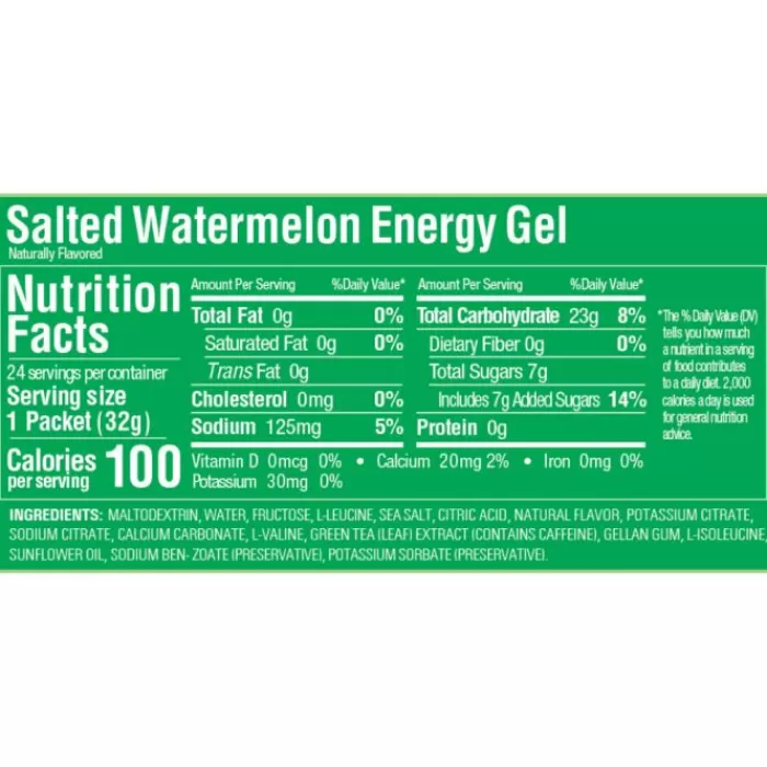 GU Energy Gel Caffeine (Salted Watermelon)