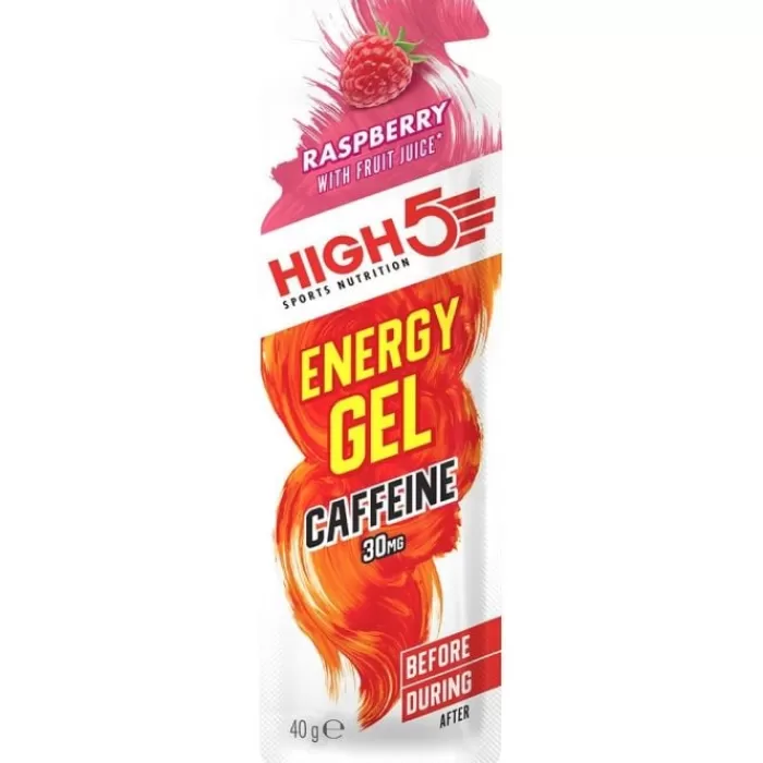 High5 Energy Gel Caffeine 40g Rasberry