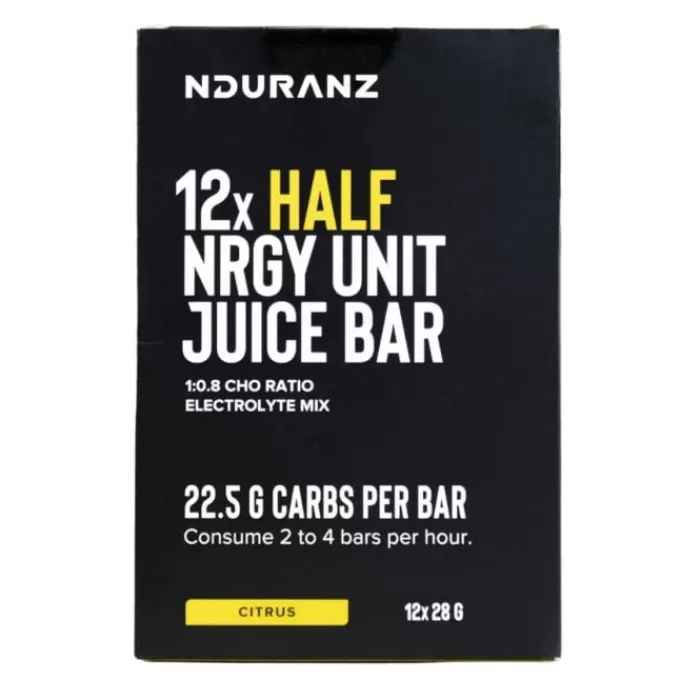 Nduranz Half Nrgy Unit Juice Bar 28 g - Box 12