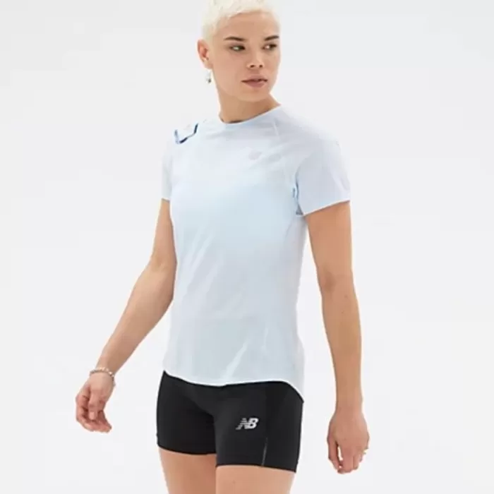 New Balance Printed Impact Run Short Sleeve