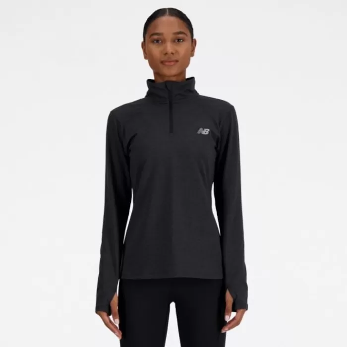 New Balance Sport Essentials Space Dye Quarter Zip