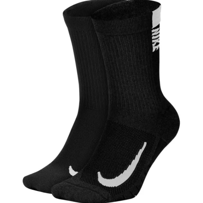 Nike Multiplier Crew 2-Pack Socks