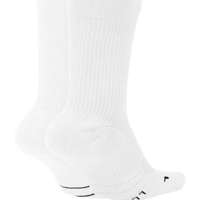 Nike Multiplier Crew 2-Pack Socks