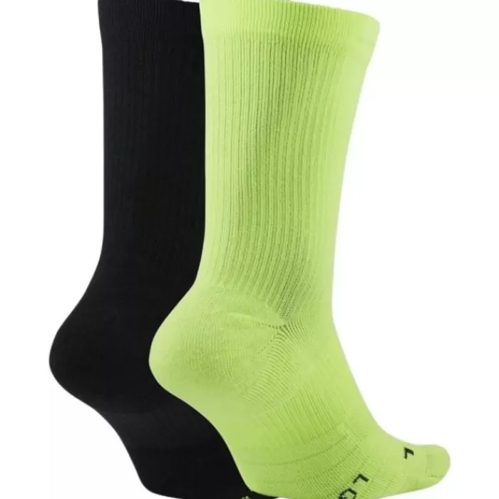 Nike Multiplier Crew 2-Pack Socks