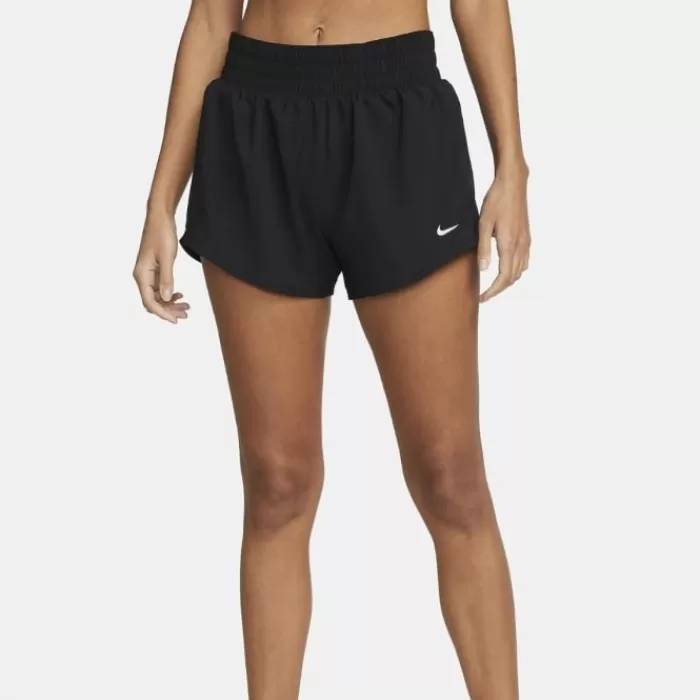 Nike One Dri-Fit Mid-Rise 3in Brief-Lined Shorts