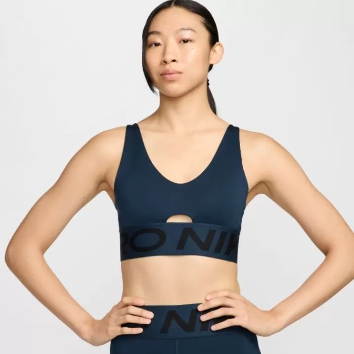 Nike Pro Indy Plunge Bra Bold