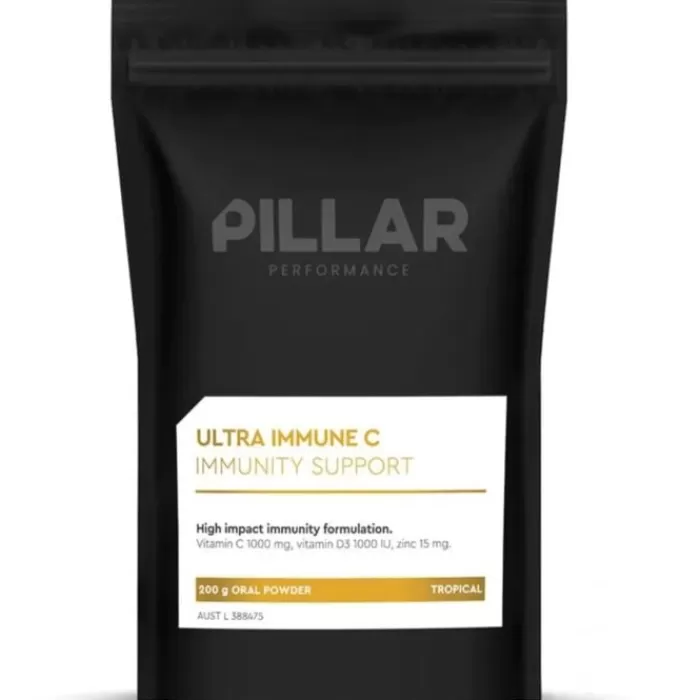 PillarPerformance Ultra Immune C Powder Tropical Pouch (200g)