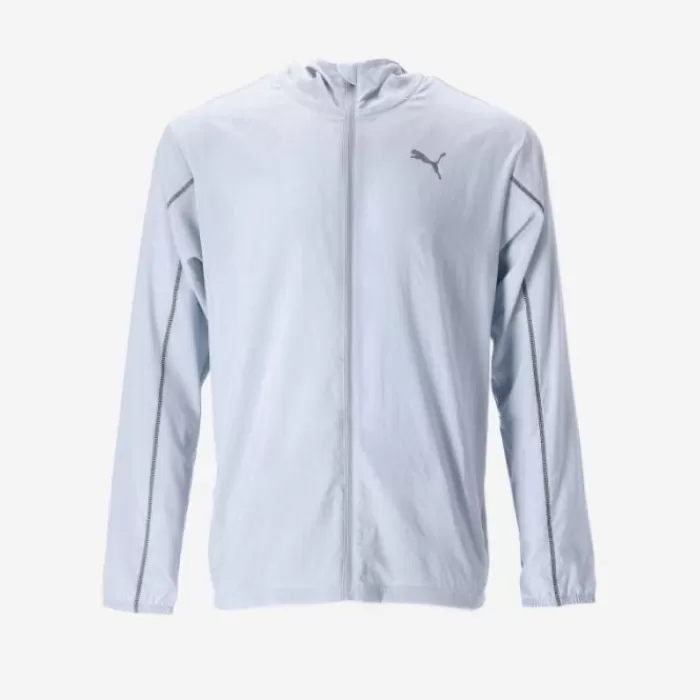 Puma Run PLCD Graphic Woven Hooded Jacket