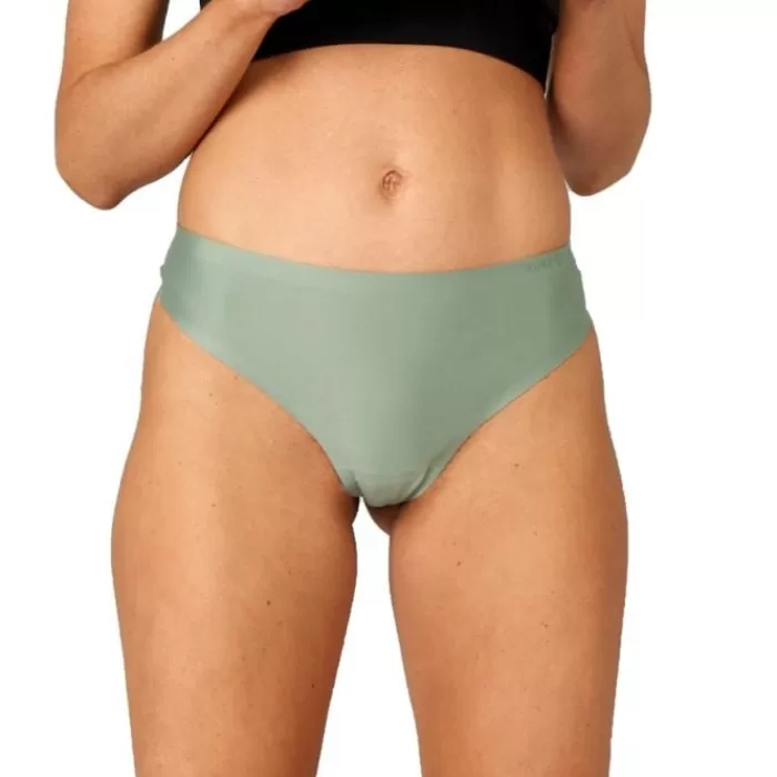 PureLime Invisible Microfiber Thong 2-pack