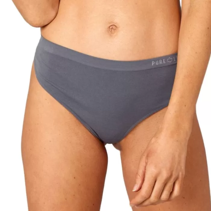 PureLime Seamless Thong