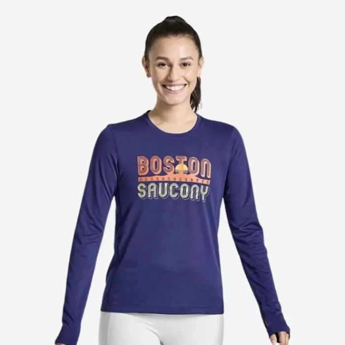 Saucony Stopwatch Graphic Long Sleeve