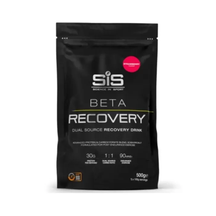 Sis Beta Fuel Recovery Powder 500g. Strawberry