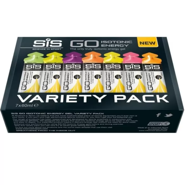 SIS Go Isotonic Energy 7 Pack Variety Gels