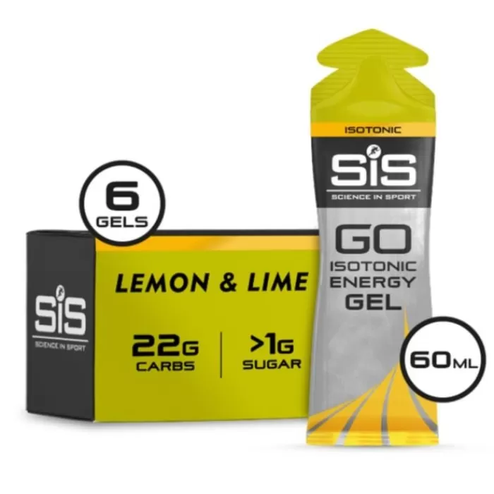 SIS GO Isotonic Energy Gel 6x60ml. Lemon/Lime