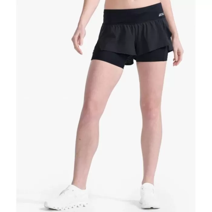 2XU Aero 2in1 4 inch Shorts